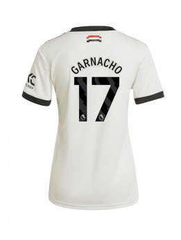 Manchester United Alejandro Garnacho #17 Replika Tredje Kläder Dam 2024-25 Kortärmad